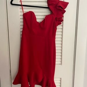 Red Cocktail Dress